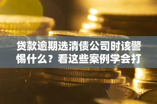 武汉贷款逾期选清债公司时该警惕什么？看这些案例学会打翻身仗