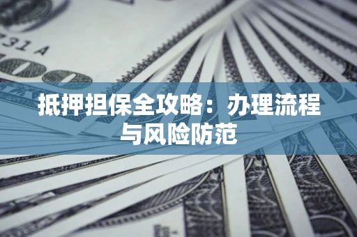 武汉抵押担保全攻略：办理流程与风险防范