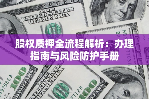 武汉股权质押全流程解析：办理指南与风险防护手册
