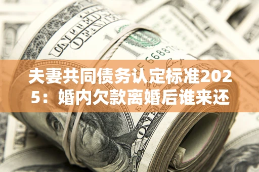 武汉夫妻共同债务认定标准2025:婚内欠款离婚后谁来还? 武汉夫妻共同债务认定标准2025:婚内欠款离婚后谁来还?