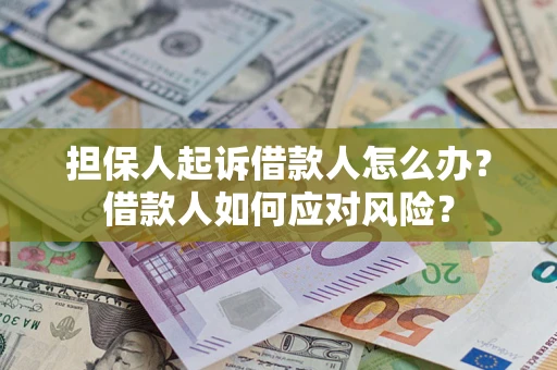 武汉担保人起诉借款人怎么办？借款人如何应对风险？
