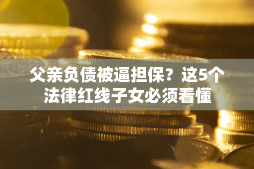 武汉父亲负债被逼担保？这5个法律红线子女必须看懂