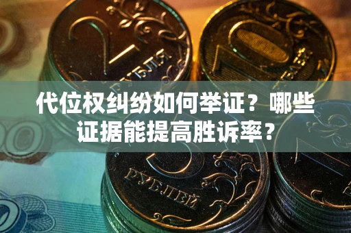 武汉代位权纠纷如何举证？哪些证据能提高胜诉率？