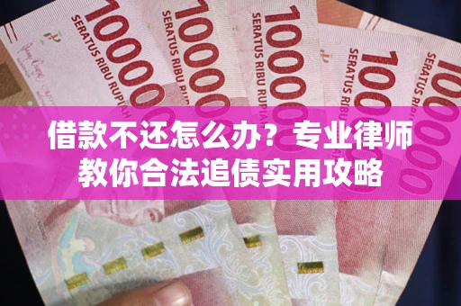 武汉借款不还怎么办？专业律师教你合法追债实用攻略