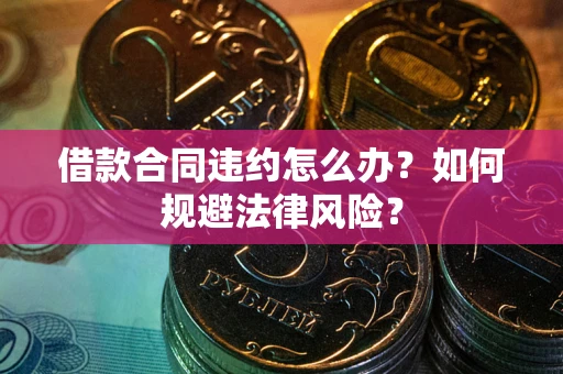 武汉借款合同违约怎么办？如何规避法律风险？